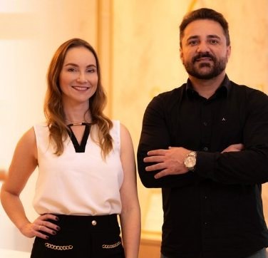 Dr. Cristiano e Dra. Renata Scartazzini, da Clínica Scartazzini